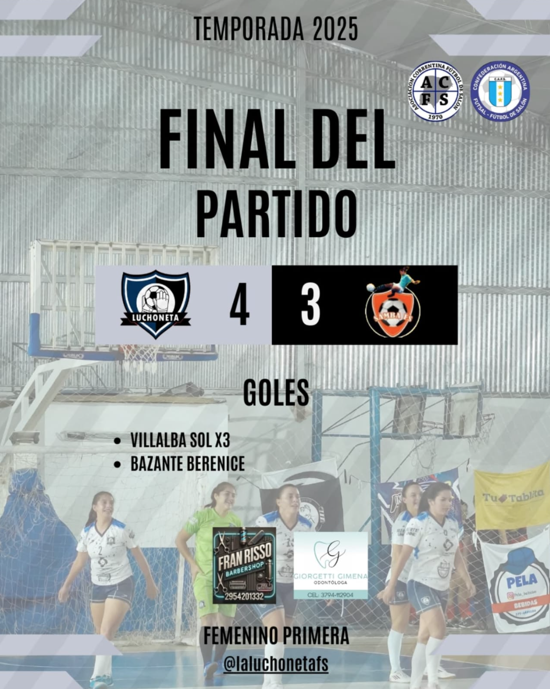Femenino Primera: Triunfazo a puro corazón 🔥⚽